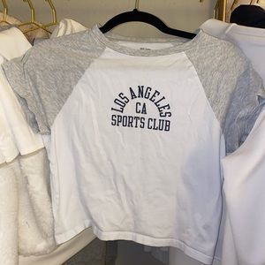 A&F SHORT BABY TEE